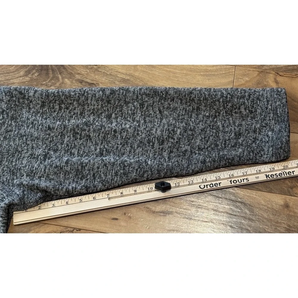 Eddie Bauer Sweater Men 2XL Gray 1/4‎ Zip Hiking Fleece Outdoors Gorpcore